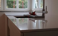 Weiße Silestone Arbeitsplatten Blanco Zeus Extreme