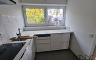 Küche in Essen mit Desert Silver Silestone Arbeitsplatten
