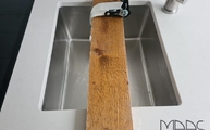 Desert Silver Silestone Arbeitsplatte mit Unterbauspüle