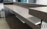 Polierte Arbeitsplatten dem Caesarstone 4350 Mink