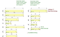 CAD Zeichnung der 12 Fensterbänke