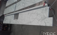 Produktion - Marmor Fensterbänke Bianco Carrara C in 2 cm