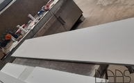 Produktion - Iconic White Silestone Arbeitsplatte in 2 cm