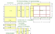 CAD Zeichnung der Granit Treppen und Fliesen