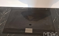 Ceranfeld in der Elegant Black Marazzi Arbeitsplatte