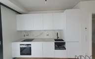 IKEA Küche in Frankfurt am Main mit Entzo Dekton Arbeitsplatte und Rückwand 