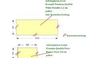 CAD Zeichnung der Level Abdeckplatte und Granitplatte