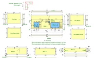 CAD Zeichnung der Küche in Frechen