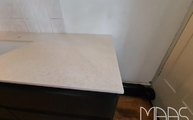 Luna Limestone Keramik SapienStone Arbeitsplatte in 1,2 cm
