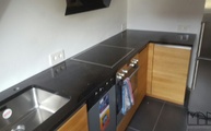 Granit Arbeitsplatten mit polierter Oberfläche