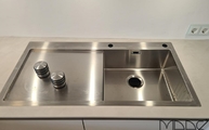 Spüle in der Albarium Dekton Arbeitsplatte