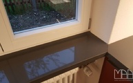 Silestone Arbeitsplatten und Fensterbank Marengo 