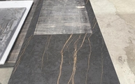Produktion - Laurent Dekton Arbeitsplatte in 2 cm