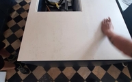 Danae Dekton Arbeitsplatte in Geilenkirchen geliefert