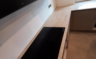 Ceranfeld in der Arga Dekton Arbeitsplatte