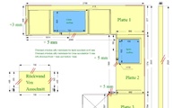 CAD Zeichnung der Küche in Gelsenkirchen