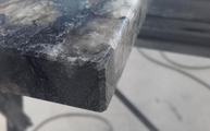 Granit Abdeckplatte Black Cosmic in 2 cm Stärke