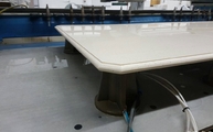 MAAS GmbH Produktion Silestone Arbeitsplatten Blanco Capri