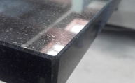 Produktion - Devil Black Granit Arbeitsplatte in 2 cm