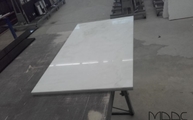 Produktion - Marmorplatte Namibia White in 2 cm