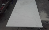 Produktion - Polierte Marmorplatte Namibia White