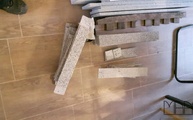 Lieferung der Granit Sockelleisten Padang Cristallo TG 34 