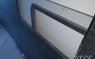 Lieferung in Grafschaft der Krater Neolith Arbeitsplatten und Fensterbänke