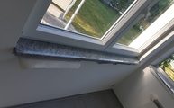 Montage der Viscont White Granit Fensterbänke in Grenzach-Wyhlen 