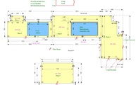 CAD Zeichnung der Küche in Griesheim