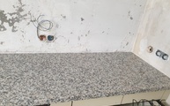 Mondariz Granit Arbeitsplatten mit polierten Oberflächen