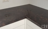 Tan Brown Granit Arbeitsplatten in 4 cm Stärke