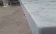 Bianco Gioia Venatino Marmor Tischplatte in 2 cm