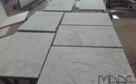 Produktion - 65 x 45 cm Marmor Tischplatten Bianco Gioia Venatino