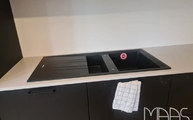 Desert Silver Silestone Arbeitsplatte mit Spüle