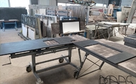 Produktion - Fossil Dekton Arbeitsplatten mit Ausschnitten