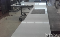 Produktion - Yukon Silestone Arbeitsplatten