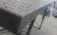 Geflammt und gebürstete Granit Treppe Multicolor Rot India