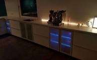 Silestone Arbeitsplatten mit LED-Beleuchtung 