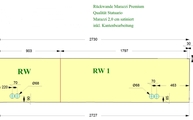 CAD Zeichnung der Marazzi Rückwände
