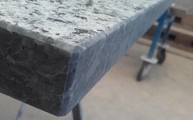 Produktion - Labrador Blue GT Granit Treppe in 3 cm