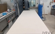 Produktion - Trani Ivory CTX - Basic Keramik Arbeitsplatte