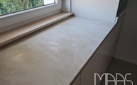 Ars Beige Porcelanosa Arbeitsplatte und Wischleisten