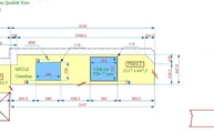 AutoCad der Granit Arbeitsplatten