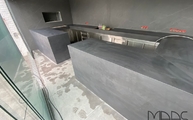Montage der Metal Dark Infinity Arbeitsplatten und Seitenwangen in Hilden