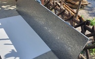 Lieferung der Granit Abdeckplatte Steel Grey in Hochheim am Main