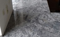 Granit Arbeitsplatten mit abgerundeten Ecken