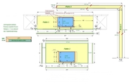 CAD Zeichnung der Küche in Hürth