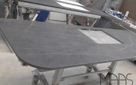 Produktion - Laurent Dekton Arbeitsplatte in 2 cm Stärke