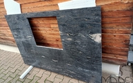 Lieferung der Granit Arbeitsplatte Black Cosmic in Kaiserslautern