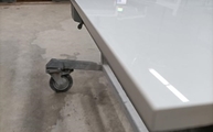 Produktion - Polierte Statuario Michelangelo Level Keramik Arbeitsplatte